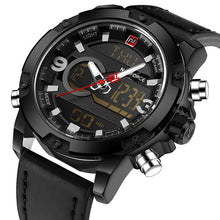 Load image into Gallery viewer, NAVIFORCE Luxury Brand Men Analog Digital Leather Sports Watch