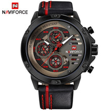 Load image into Gallery viewer, NAVIFORCE Mens Watches Top Brand Luxury Waterproof 24 hour Date Quartz Watch