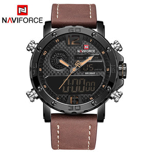Mens Watches To Luxury Brand Men Leather Sports Watch