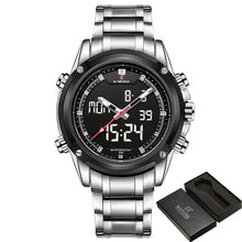 Load image into Gallery viewer, NAVIFORCE Luxury Brand Men Sports Army Military Watches Men&#39;s