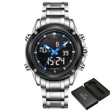 Load image into Gallery viewer, NAVIFORCE Luxury Brand Men Sports Army Military Watches Men&#39;s