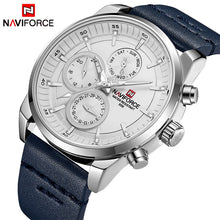 Load image into Gallery viewer, Mens Watches NAVIFORCE Top Brand Luxury Waterproof 24 hour Date Quartz Watch Man