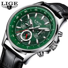 Load image into Gallery viewer, LIGE Mens Watches Waterproof Top Brand Luxury Quartz Watch Men Sport Watch Fashion Casual Military Clock Relogio Masculino+Box