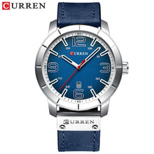 Load image into Gallery viewer, Fashion Mens Watches Curren Brand Luxury Leather Quartz Men Watch