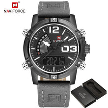 Load image into Gallery viewer, 2019 NAVIFORCE Men&#39;s Fashion Sport Watch