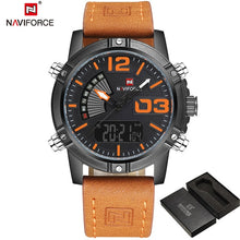 Load image into Gallery viewer, 2019 NAVIFORCE Men&#39;s Fashion Sport Watch