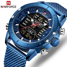 Load image into Gallery viewer, NAVIFORCE Men Watch Top Luxury Brand Man Military Sport Quartz Wrist Watch